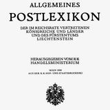 Bli popis CD Postlexikon 1906